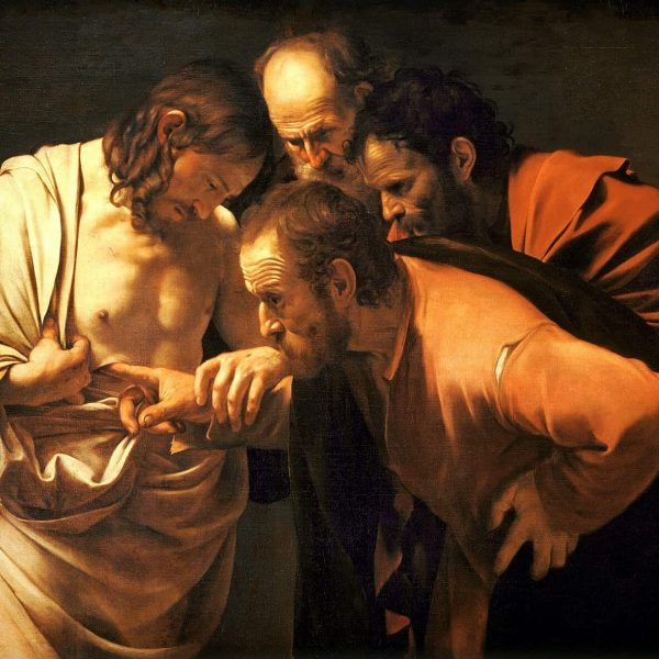 The Incredulity Of Saint Thomas Caravaggio