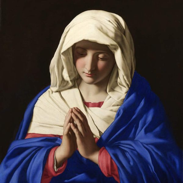 Virgin In Prayer Giovanni Battista Salvi Da Sassoferrato